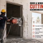 Door & Window Cutting Services | Precision Concrete Cutting for Safe Structural Openings
